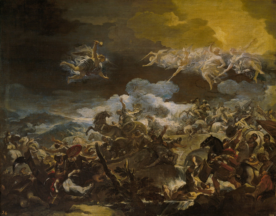 De nederlaag van Sisera - Luca Giordano
