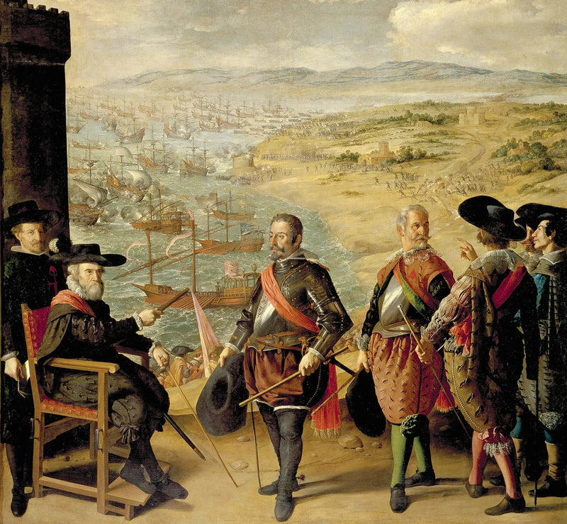 De verdediging van Cádiz tegen de Engelsen - Francisco de Zurbarán