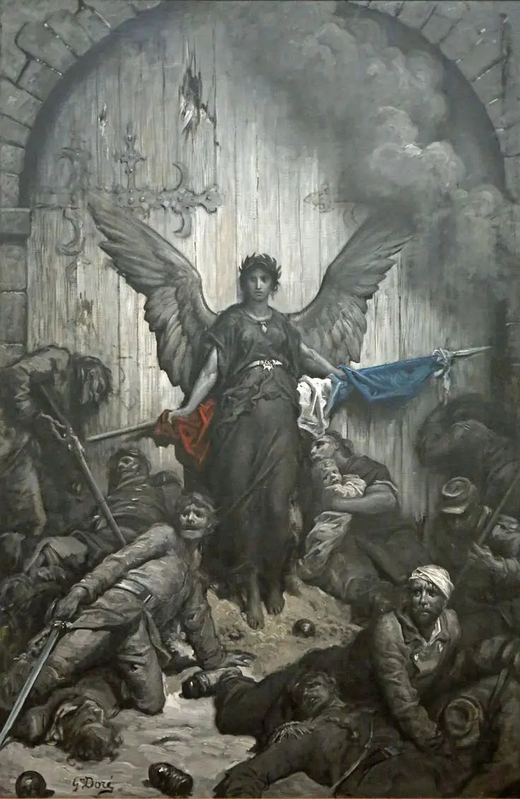 De verdediging van Parijs - Gustave Doré