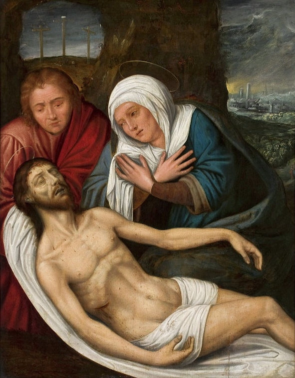 De Bekering van Christus. - Quentin Metsys