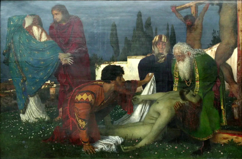 De Depositiestelling - Arnold Böcklin

Source:
La Déposition - Arnold Böcklin
