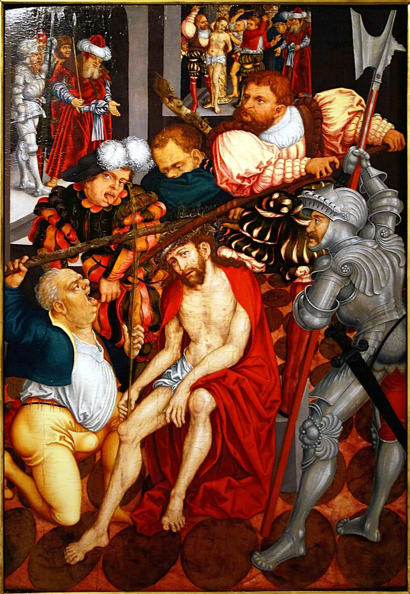 De Spotting van Christus - Lucas Cranach de Oudere
