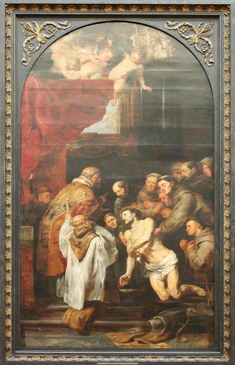 De laatste communie van Franciscus van Assisi - Peter Paul Rubens