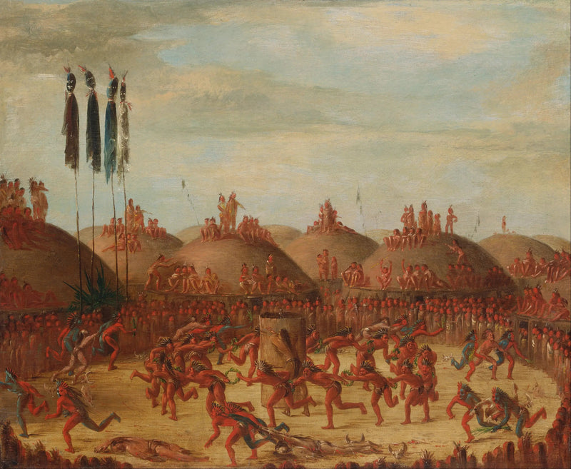 De laatste race, ceremonie van de Mandan O-kee-pa - George Catlin

Source:
La dernière course, cérémonie du Mandan O-kee-pa - George Catlin