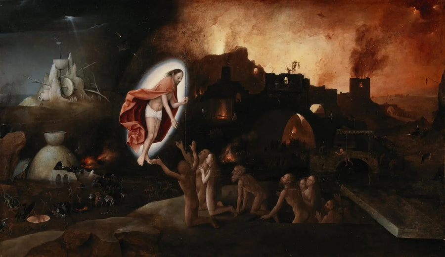 De Neergang naar de Limbo - Hieronymus Bosch