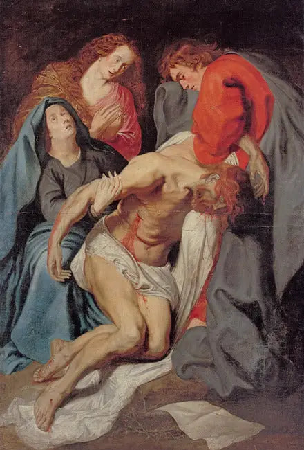 De Afstijging van het Kruis en de Rouw, 1618-1621 - Antoine van Dyck

Source:
La Descente de Croix et la Lamentation, 1618-1621 - Antoine van Dyck