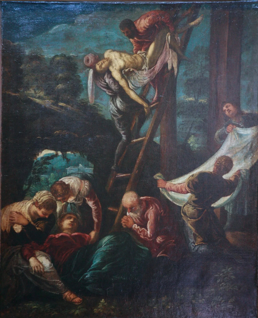 De Kruisafname - Jacopo Tintoretto