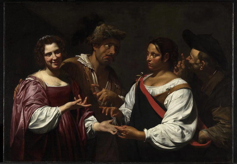 De waarzegster - Simon Vouet