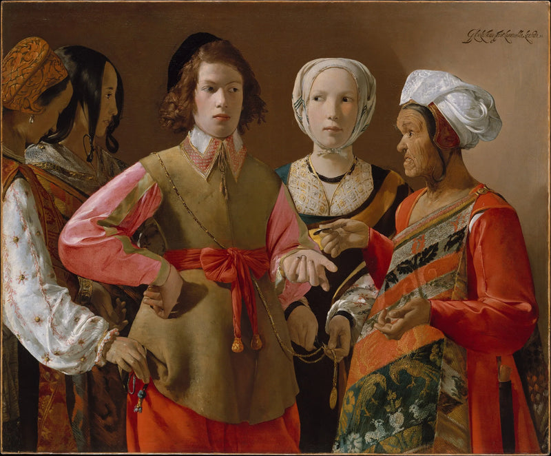 De waarzegster - Georges de La Tour
