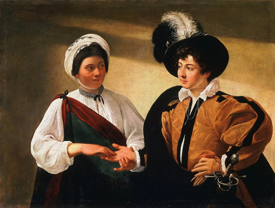 De Waarzegster - Caravaggio