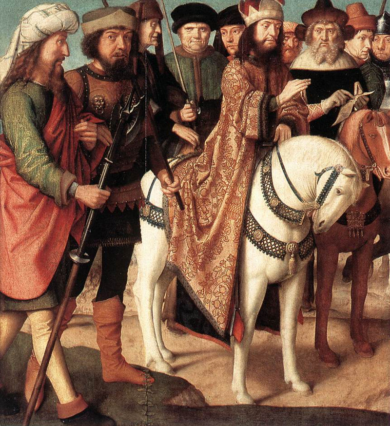 Het conflict van Pilatus met de hogepriester - Gérard David