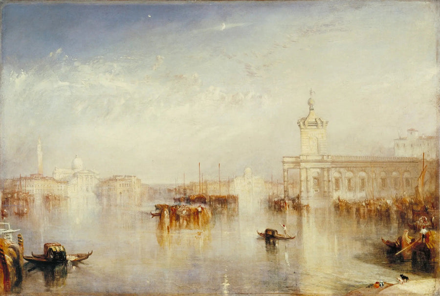 La Dogana, San Giorgio, Citella, van het Plein van Europa - J. M. W. Turner