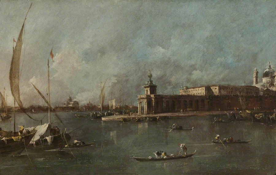 La Dogana, Venetië - Francesco Guardi