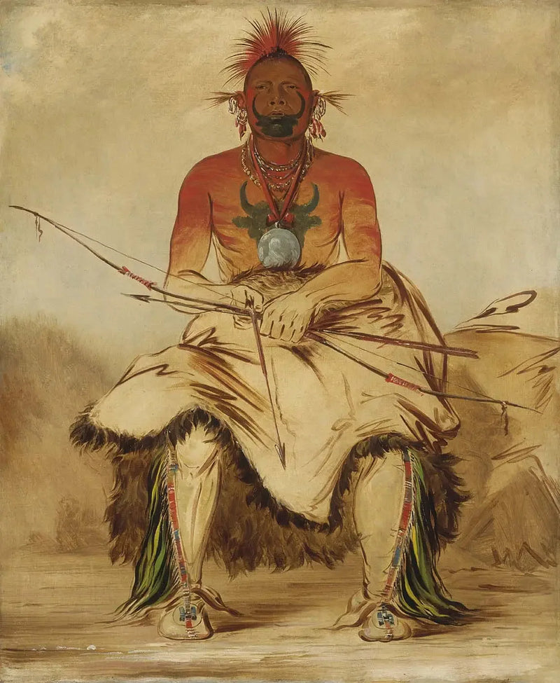 La-dóo-ke-a, Buffalo Bull, een grote Pawnee-oorlogvoerder - George Catlin

Source:
La-dóo-ke-a, Buffalo Bull, un grand guerrier Pawnee - George Catlin