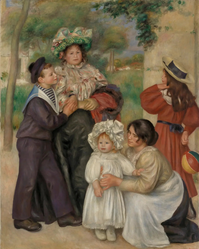 De familie van de kunstenaar - Pierre-Auguste Renoir