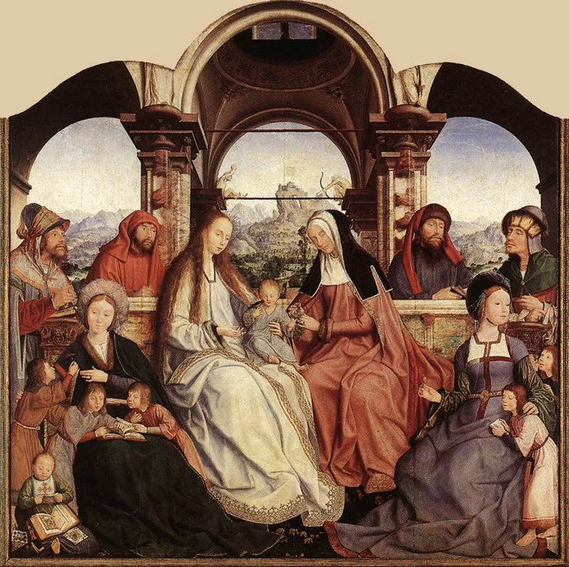 De Familie van Sint-Anna - Quentin Metsys