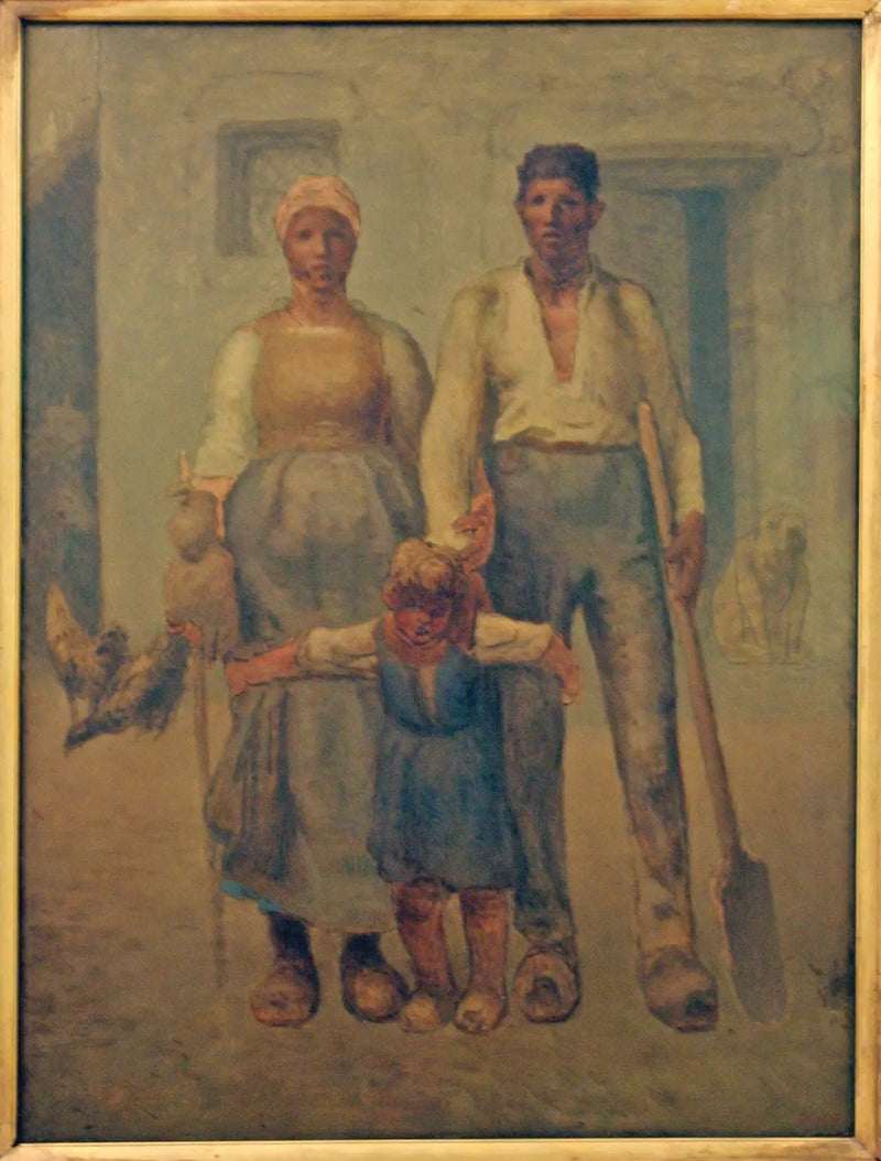 De boerenfamilie - Jean-François Millet