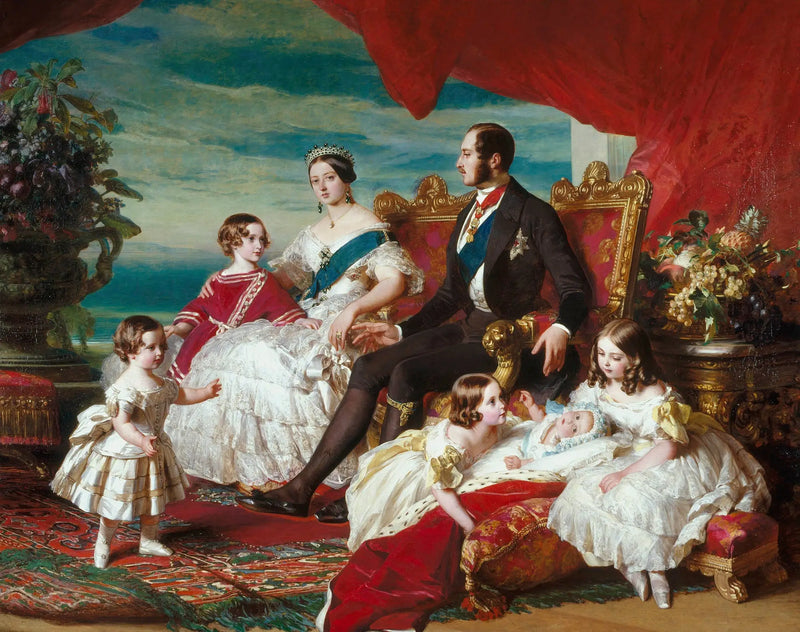 De koninklijke familie in 1846 - Franz Xaver Winterhalter

Source:
La famille royale en 1846 - Franz Xaver Winterhalter