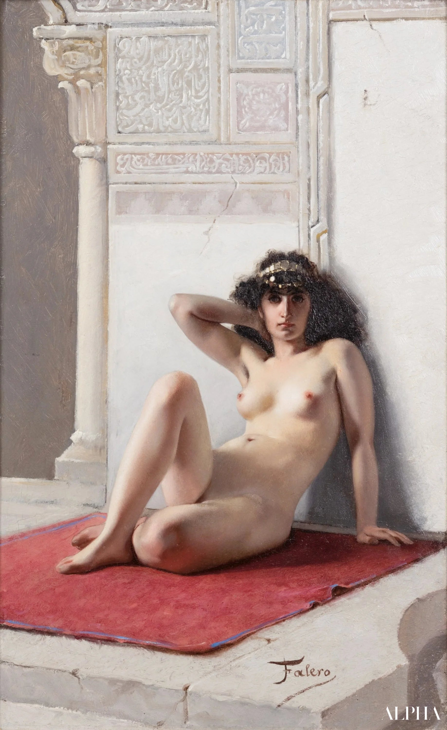 La Favorite - Luis Ricardo Falero - Reproducties van schilderijen en hoogwaardige schilderijen