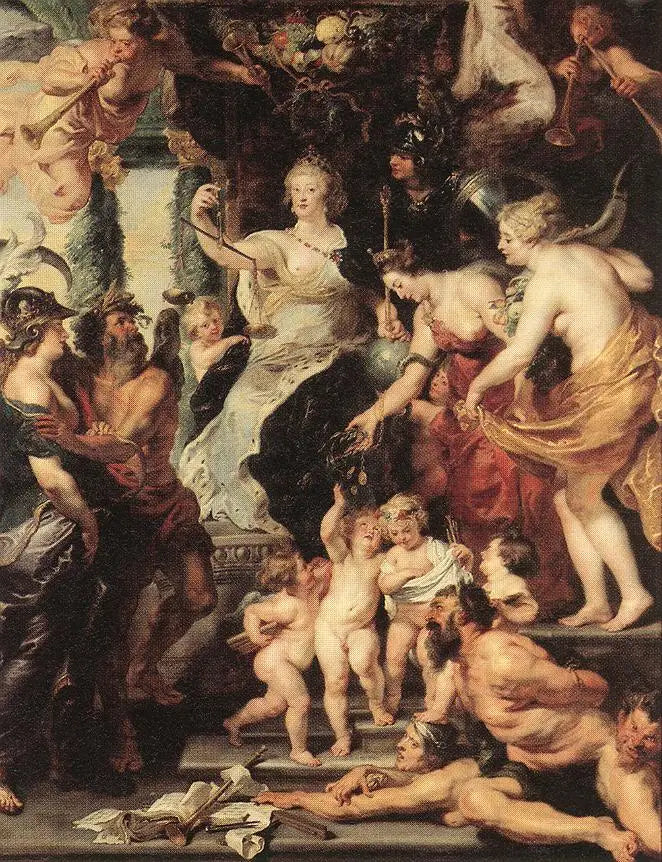 La Félicité de la régence - Peter Paul Rubens image 1 reproduction d’œuvre d’art à l’huile