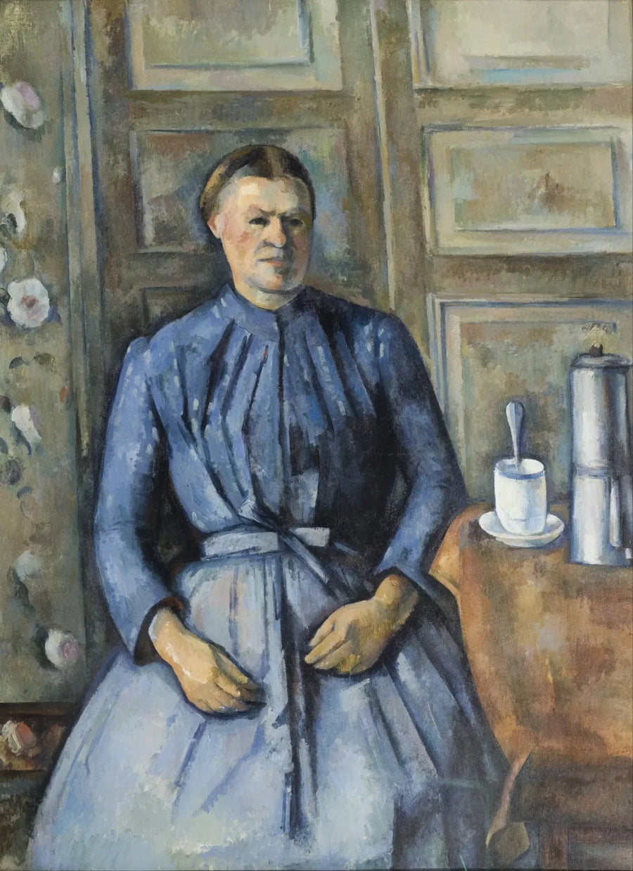 De Vrouw met de Koffiepot - Paul Cézanne
