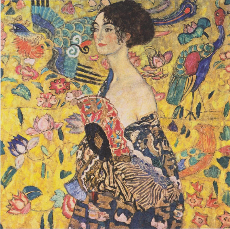 De Vrouw met de Waaier - Gustav Klimt