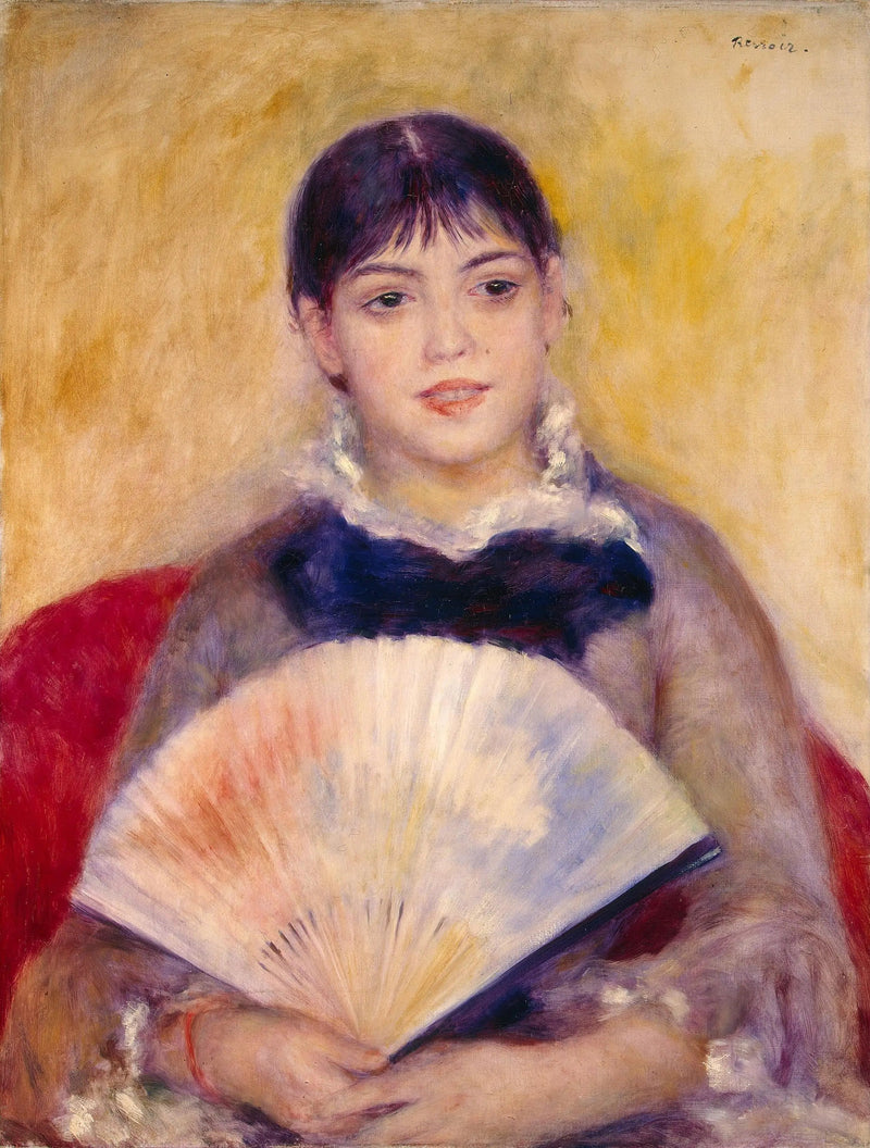 De Vrouw met de Waaier - Pierre-Auguste Renoir