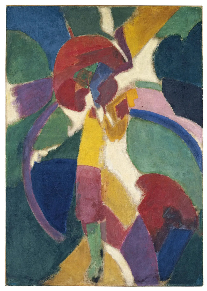 De vrouw met de parasol - Robert Delaunay