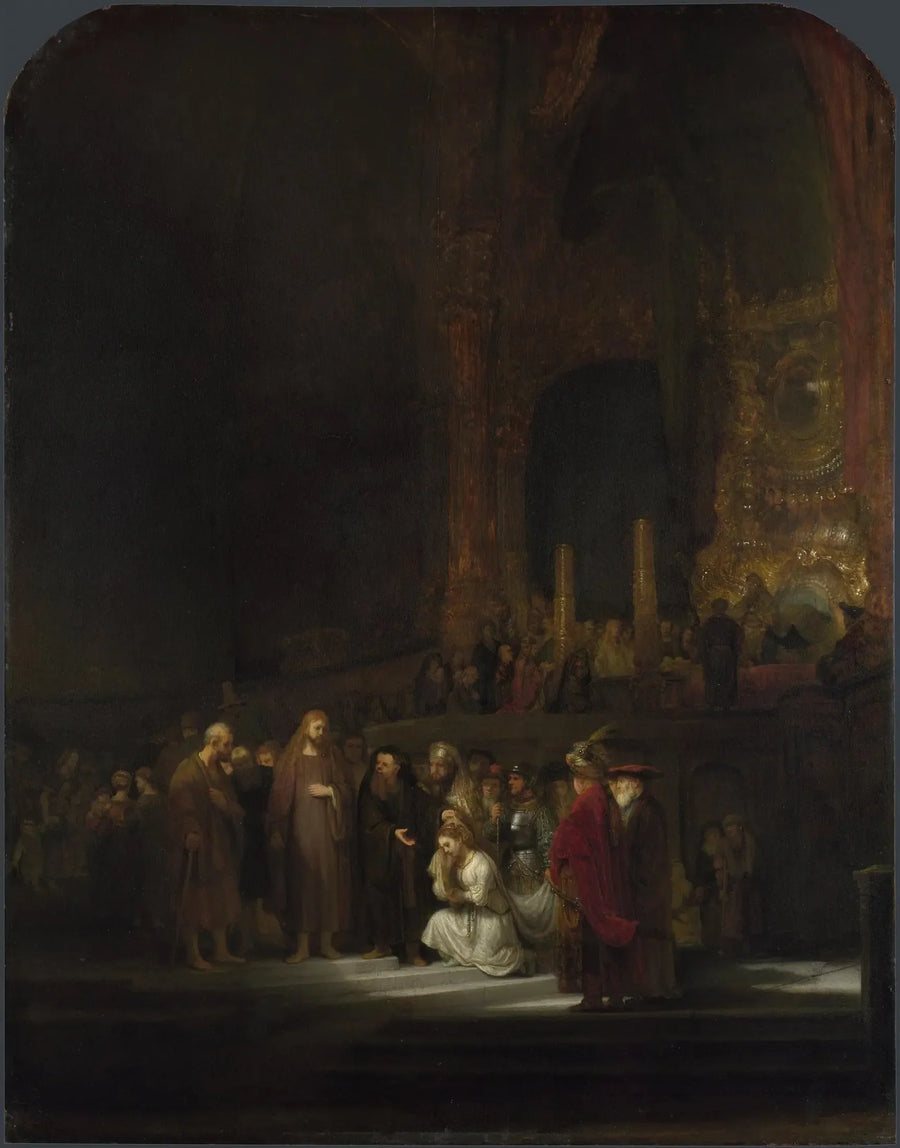De echtbreekster - Rembrandt