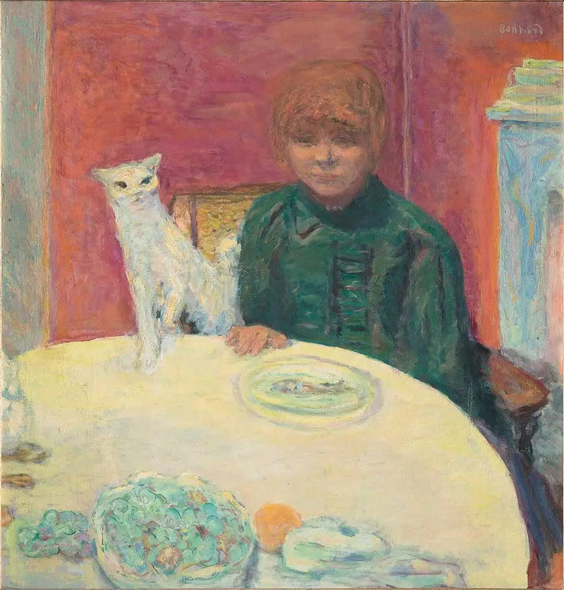 De Vrouw met de Kat - Pierre Bonnard