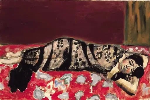 De Vrouw op de Divan - Henri Matisse