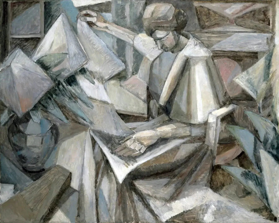 De vrouw met flox - Albert Gleizes