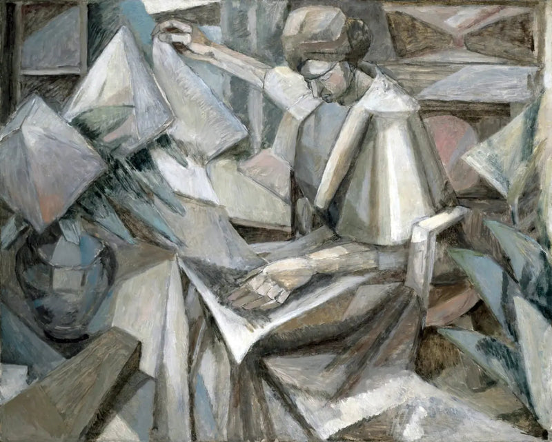 De vrouw met flox - Albert Gleizes