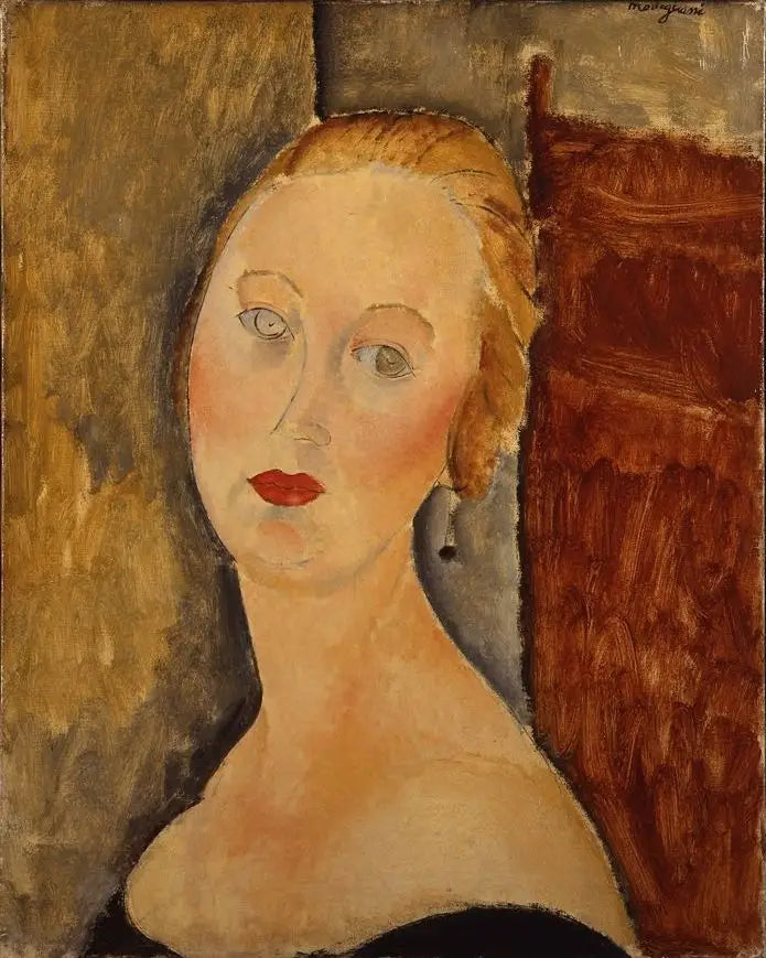De Blonde Vrouw - Amedeo Modigliani