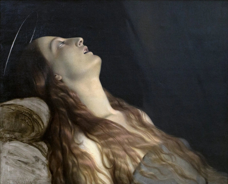 De vrouw van de kunstenaar, Louise Vernet, op haar sterfbed - Paul Delaroche

Source:
La Femme de l'artiste, Louise Vernet, sur son lit de mort - Paul Delaroche