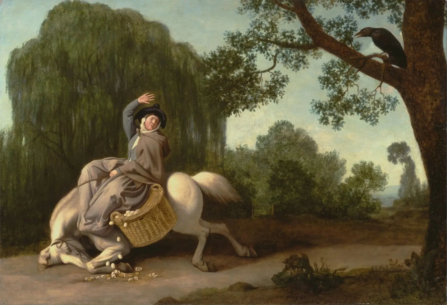 De vrouw van de boer en de raaf - George Stubbs

Source:
La Femme du fermier et le corbeau - George Stubbs
