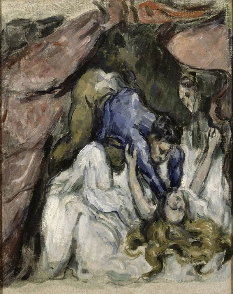 De Verdrongen Vrouw - Paul Cézanne