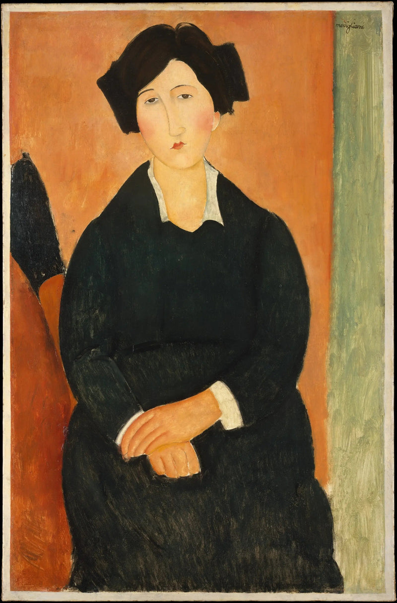 De Italiaanse vrouw - Amedeo Modigliani