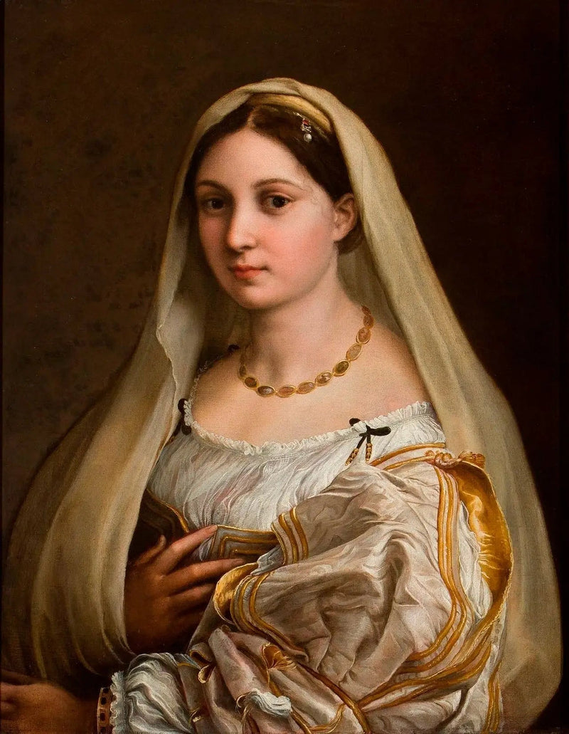 De bedekte vrouw - Raphael Sanzio