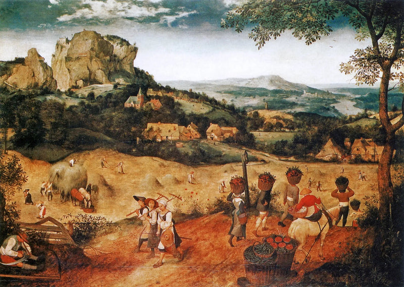 De Hooi-oogst - Pieter Brueghel de Oude
