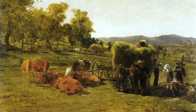 Het hooien - Rosa Bonheur