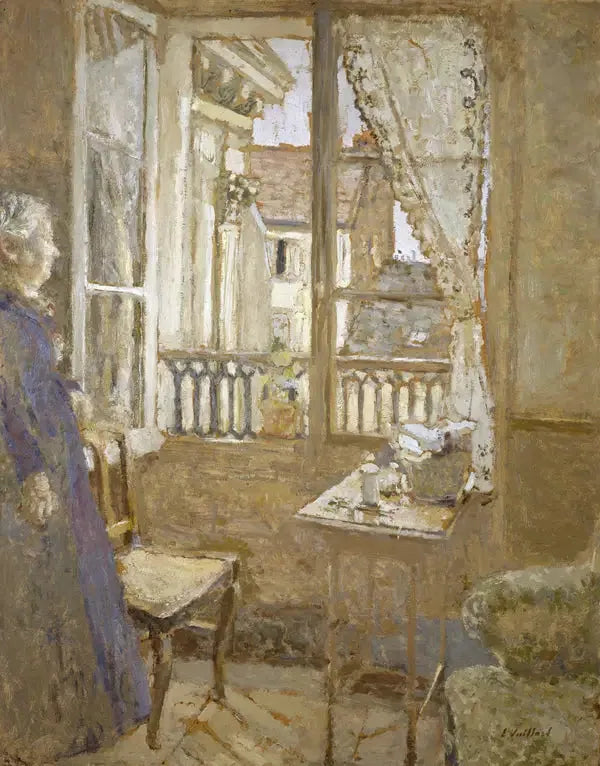 De Open Raam - Édouard Vuillard