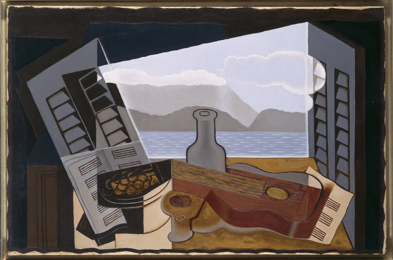 Het open raam - Juan Gris