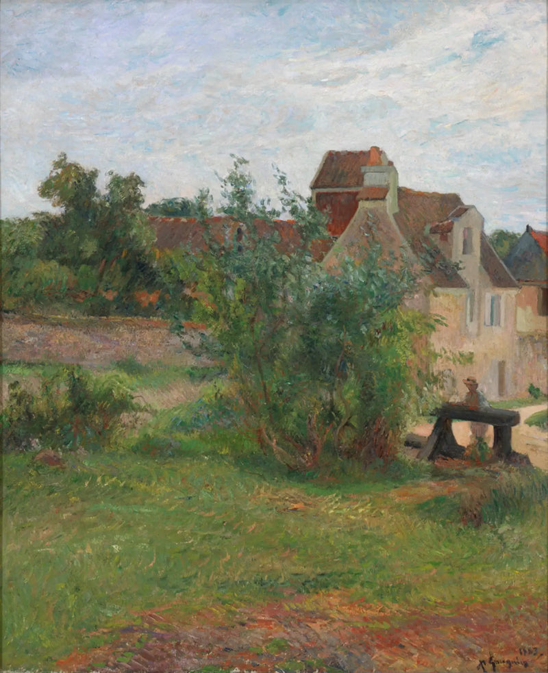 De Boerderij van Busagny in Osny - Paul Gauguin