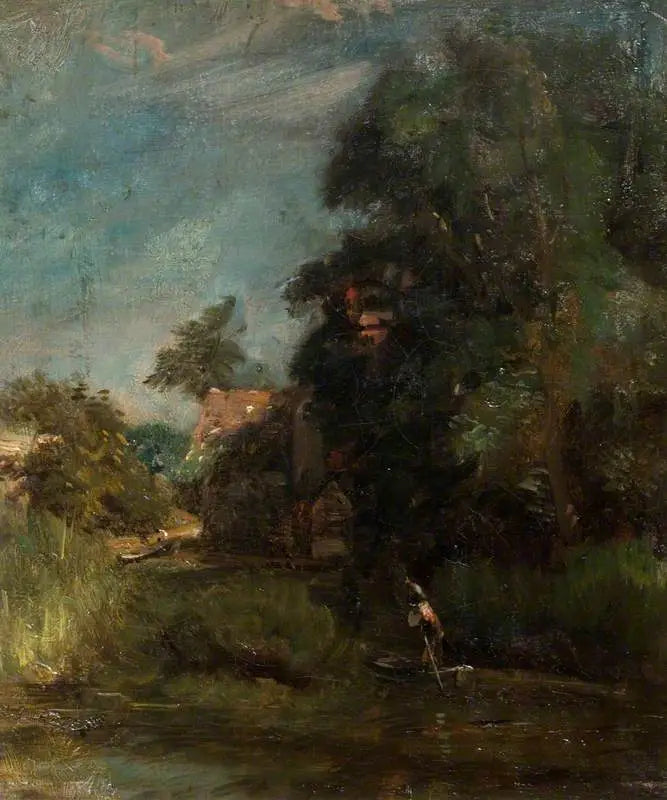 De Boerderij van de Vallei (schets) - John Constable