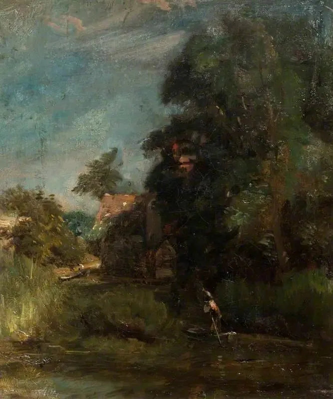 De Boerderij van de Vallei (schets) - John Constable