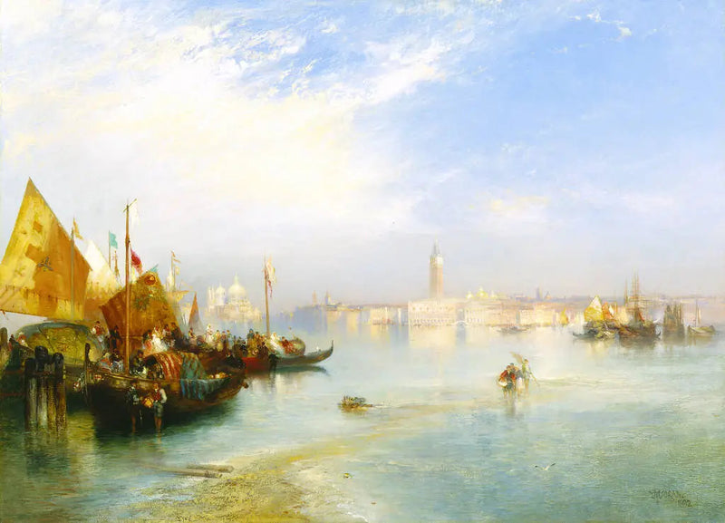 De huwelijksfeest van de visser - Thomas Moran

Source:
La fête de mariage du pêcheur - Thomas Moran