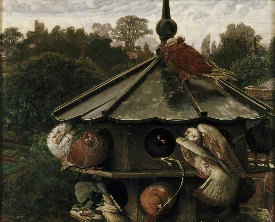 Het feest van Sint Swithin (De Duiventoren) - William Holman Hunt