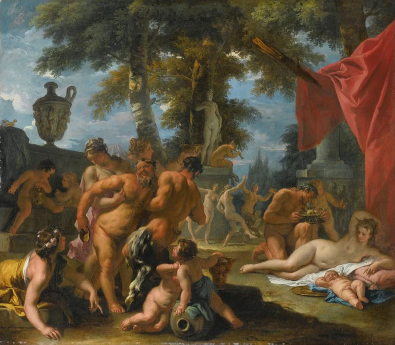 Het feest van Silène - Sebastiano Ricci