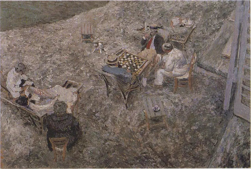 De damesfeest in Amfreville - Édouard Vuillard